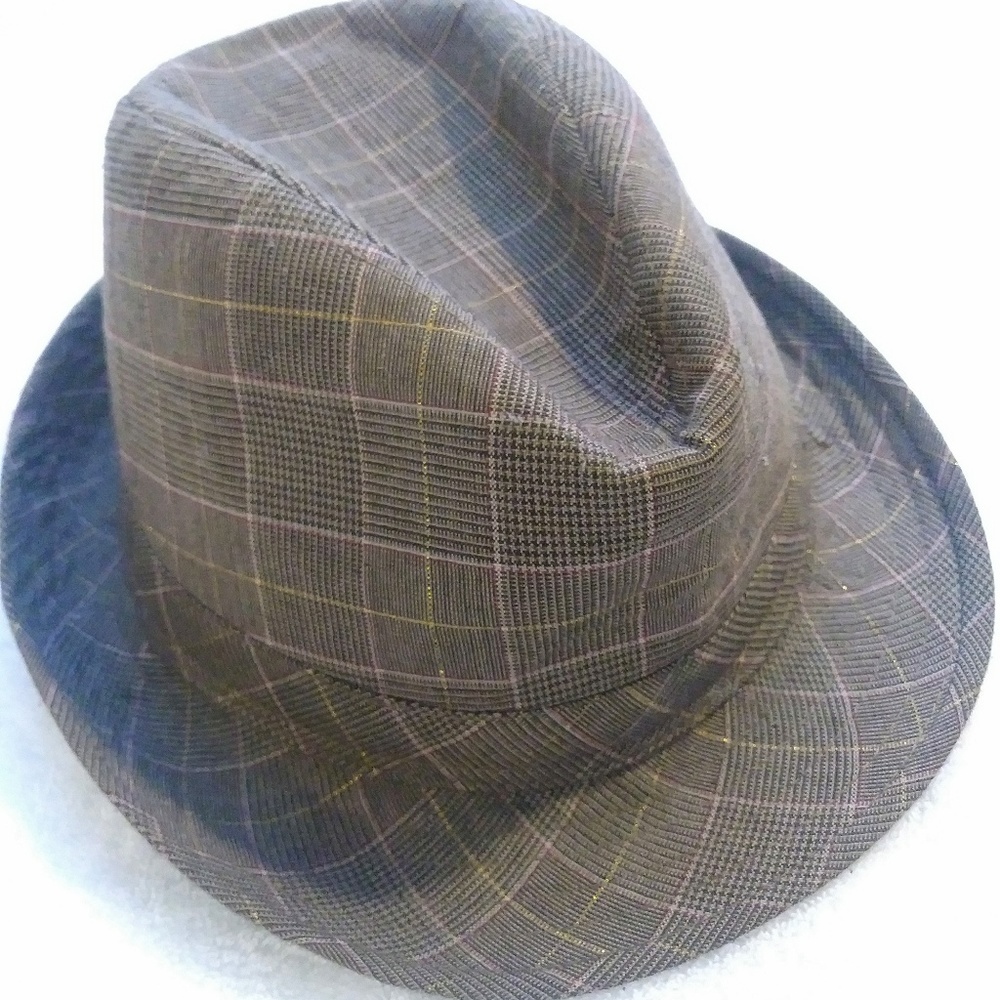 Fedora-Capstar-Hat-Tweed-Brown-Cap-brown-gold-men